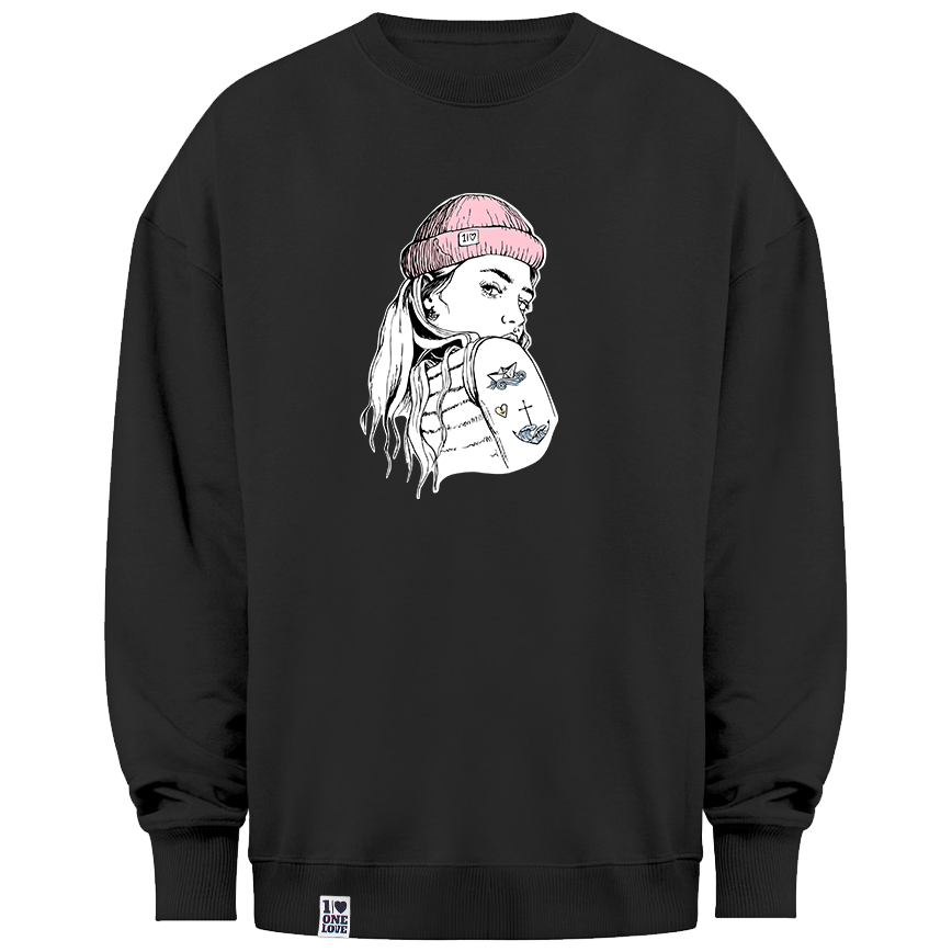 Nordische Umarmung - Nachhaltiger Oversize-Sweater