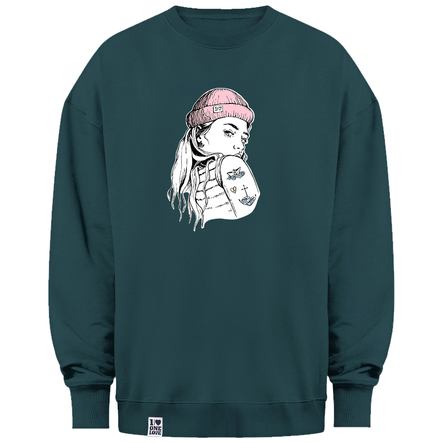 Nordische Umarmung - Nachhaltiger Oversize-Sweater