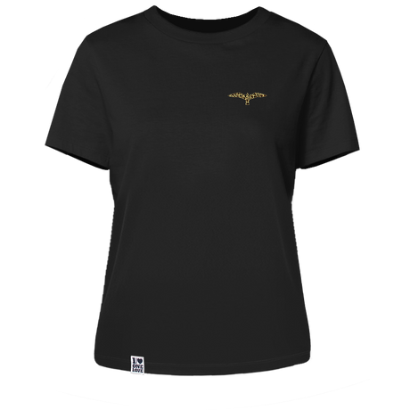 Leo-Möwe – Damen Shirt | 100% Bio-Baumwolle | Edler Stick