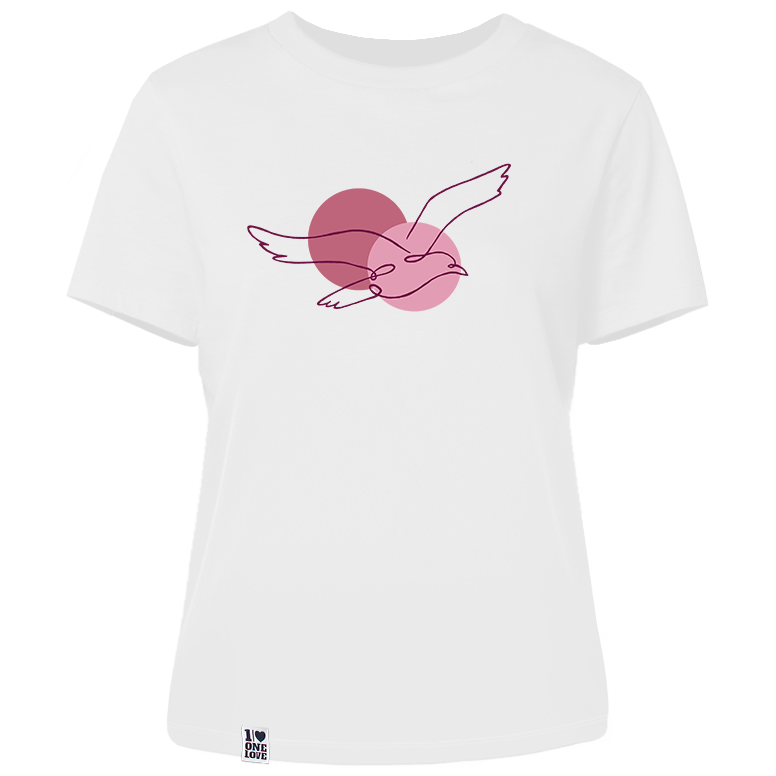 Möwenzauber - Damen Shirt | 100% Bio-Baumwolle