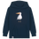 Leuchtendes Meer: Eisvogel Hoodie Kids