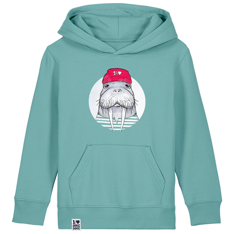 Walross-Wärme – Kinder Hoodie