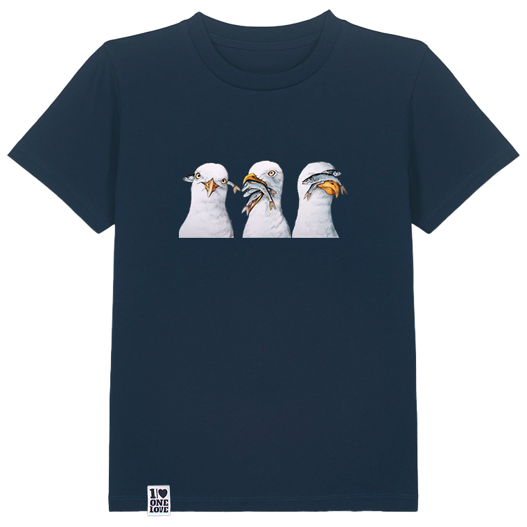 Kleine Möwenfreude – Bio Kinder T-Shirt