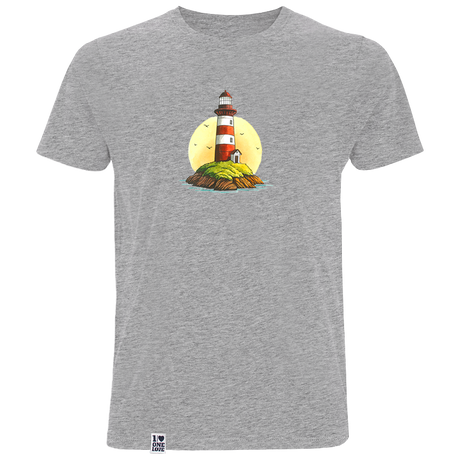 Leuchtturm & Meer - Herren Shirt | 100% Bio-Baumwolle
