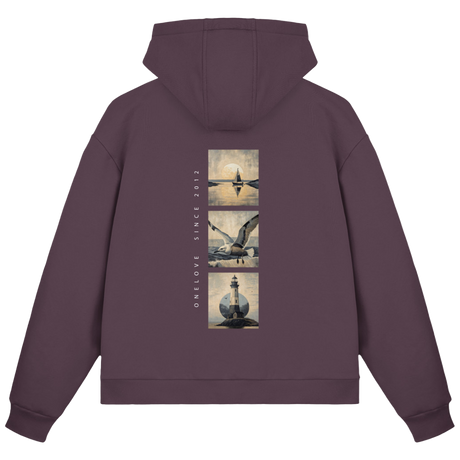 Küstentraum Hoodie Zipper - Nachhaltig & Kuschelig