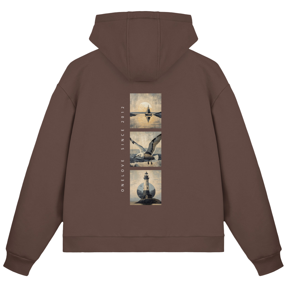 Küstentraum Hoodie Zipper - Nachhaltig & Kuschelig