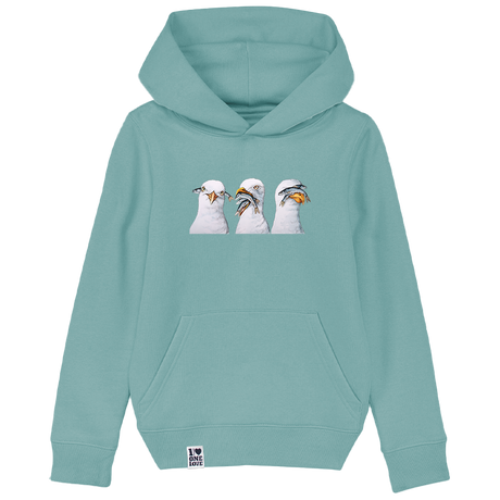 Seemöwen-Zauber – Kids Hoodie für Meerfreunde
