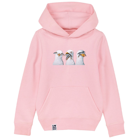 Seemöwen-Zauber – Kids Hoodie für Meerfreunde