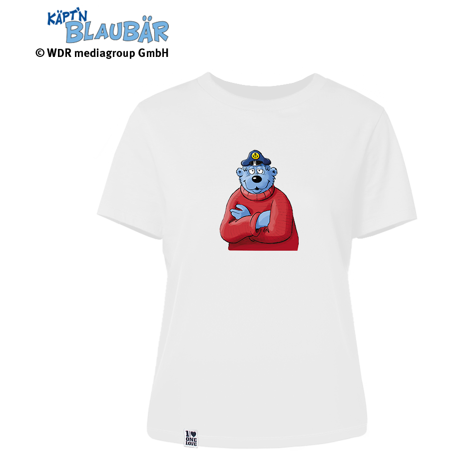 Käpt'n Blaubär  - Damen Shirt | 100% Bio-Baumwolle