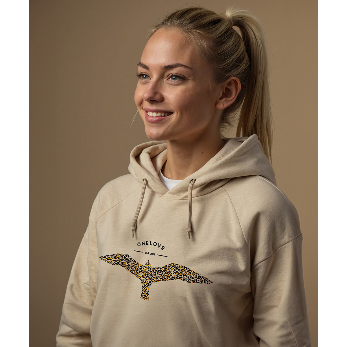 Leo Möwe - Damen Hoodie | Bio-Baumwolle