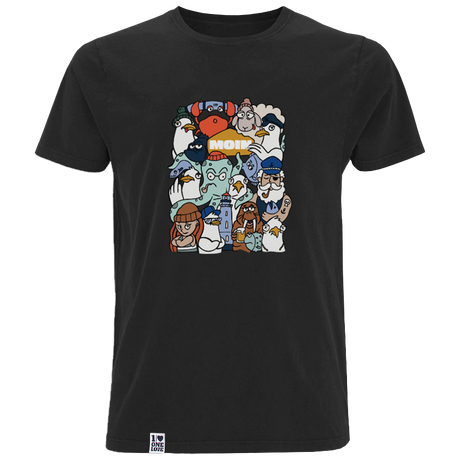 Moin Collage – Herren Shirt | 100% Bio-Baumwolle