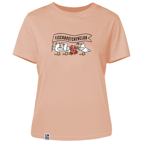 Fischbrötchenclub – Damen Shirt | 100% Bio-Baumwolle