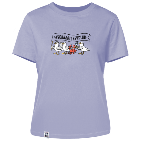 Fischbrötchenclub – Damen Shirt | 100% Bio-Baumwolle