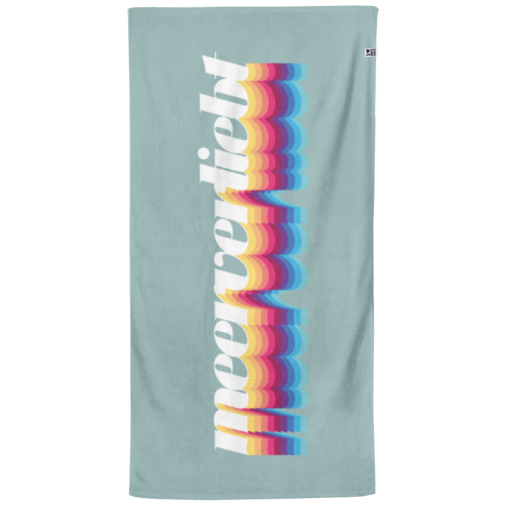 „Meerverliebt“ Strandtuch – Dein maritimer Begleiter