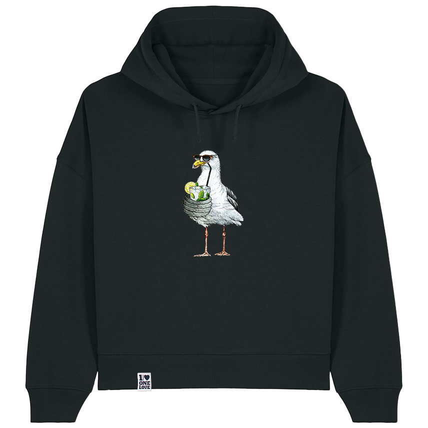 Schluckspecht - Damen Hoodie | Bio-Baumwolle