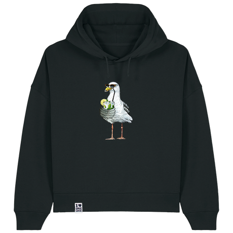 Schluckspecht - Damen Hoodie | Bio-Baumwolle
