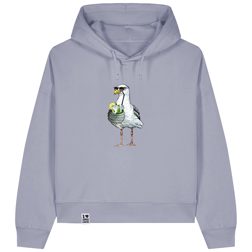 Schluckspecht - Damen Hoodie | Bio-Baumwolle