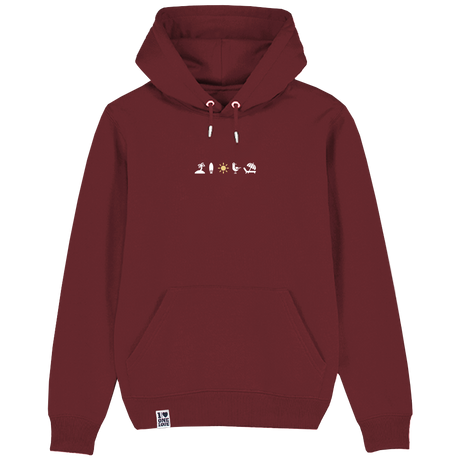 Ocean Vibes  – Unisex Hoodie | 100% Bio-Baumwolle | Edler Stick