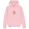 Mittelfinger Eis - Unisex Hoodie | 100% Bio-Baumwolle