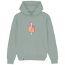 Mittelfinger Eis - Unisex Hoodie | 100% Bio-Baumwolle