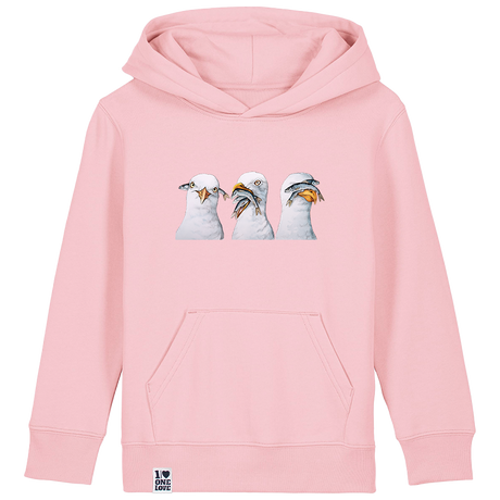 Kleine Küstenabenteurer – Möwen Hoodie Kids