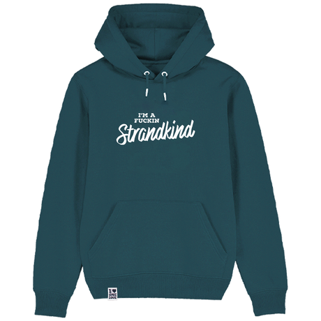 Fuckin Strandkind - Unisex Hoodie | 100% Bio-Baumwolle