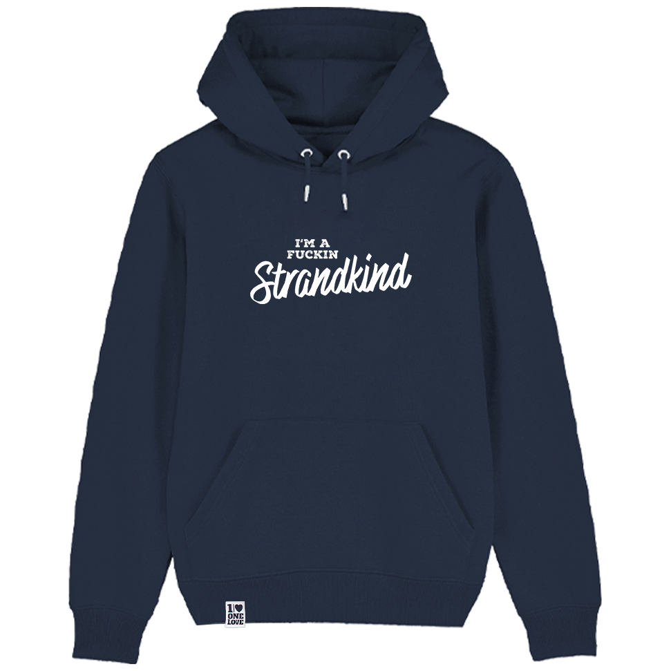 Fuckin Strandkind - Unisex Hoodie | 100% Bio-Baumwolle