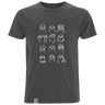 Möwen Collage – Herren Shirt | 100% Bio-Baumwolle