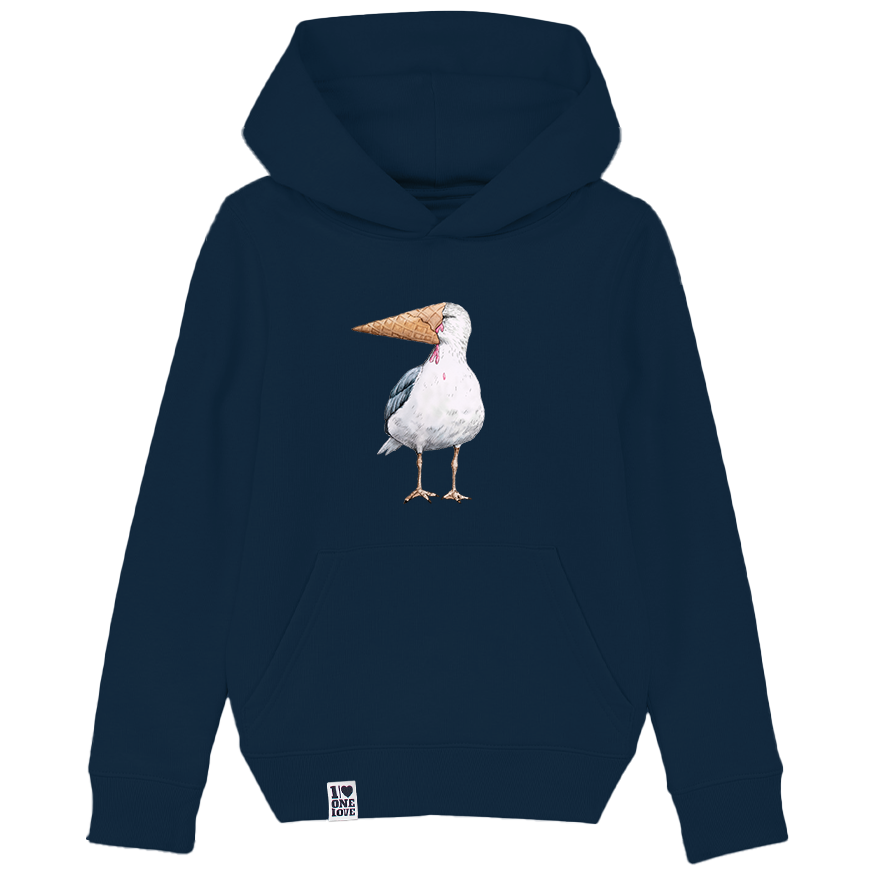 Eisvogel Kids Hoodie – Dein kleiner Küstenfreund