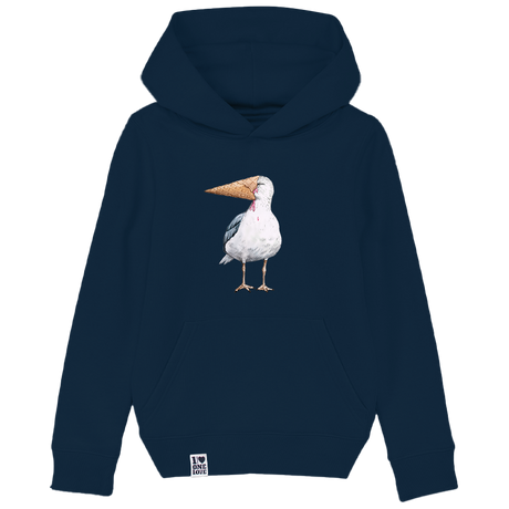 Eisvogel Kids Hoodie – Dein kleiner Küstenfreund