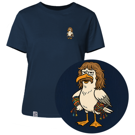 Möwe Wolle  - Damen Shirt | 100% Bio-Baumwolle