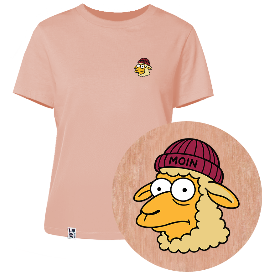 Moin Schaf  - Damen Shirt | 100% Bio-Baumwolle