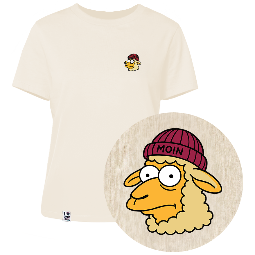 Moin Schaf  - Damen Shirt | 100% Bio-Baumwolle