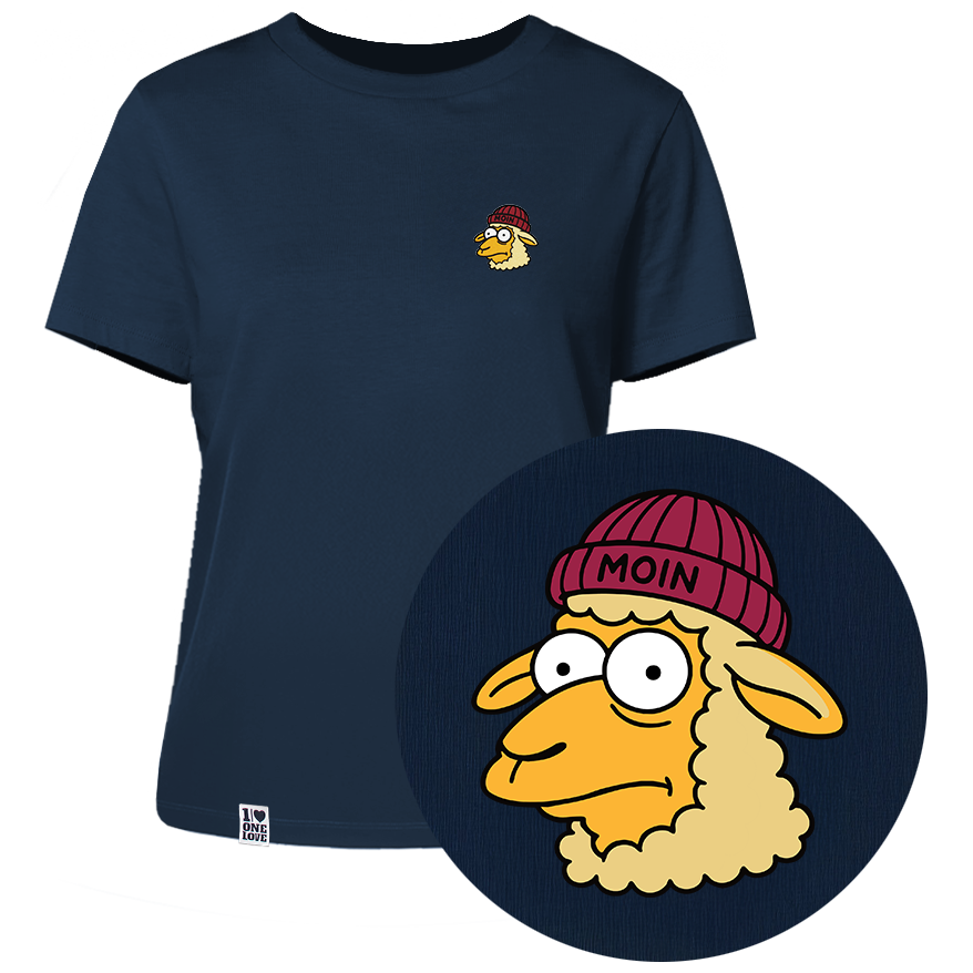 Moin Schaf  - Damen Shirt | 100% Bio-Baumwolle