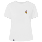 Mittelfinger Eis  - Damen Shirt | 100% Bio-Baumwolle | Edler Stick