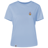 Mittelfinger Eis  - Damen Shirt | 100% Bio-Baumwolle | Edler Stick