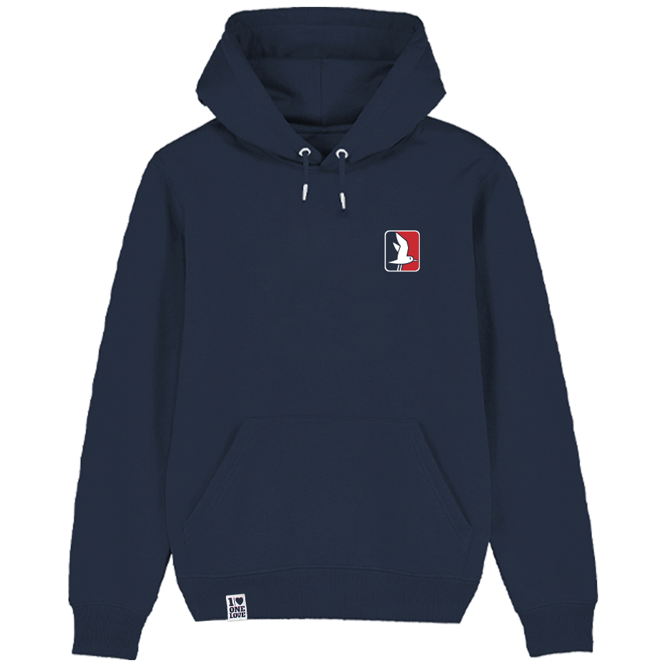 Sturmfest & Nordisch - Unisex Hoodie | 100% Bio-Baumwolle | Edler Stick