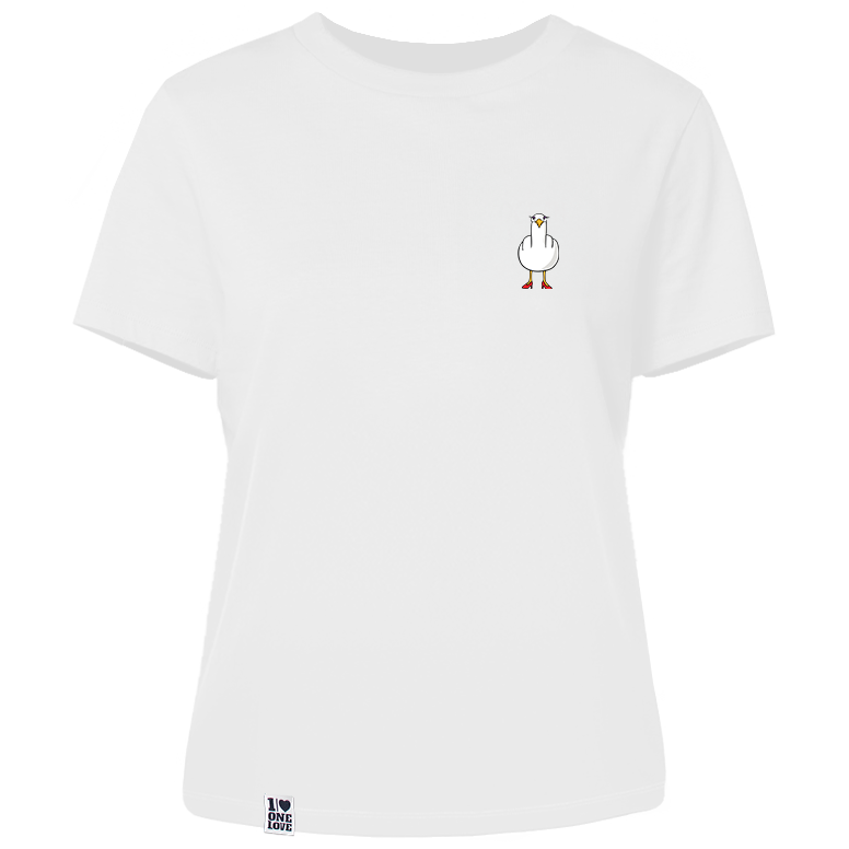 F**k You Möwenlady  - Damen Shirt | 100% Bio-Baumwolle