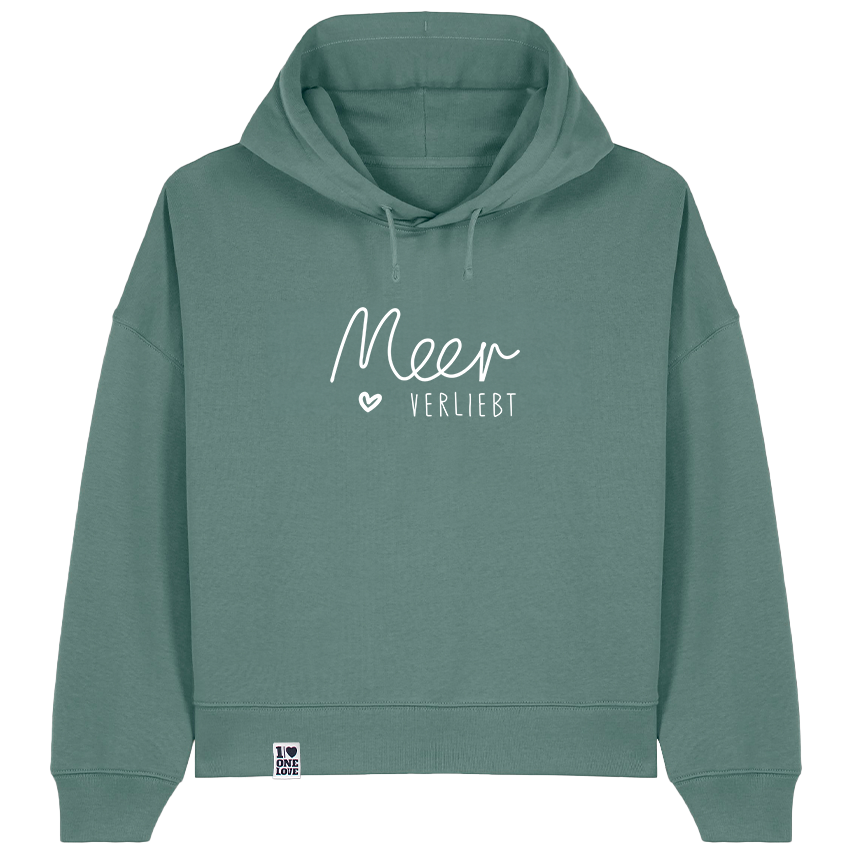 Meerverliebt  - Damen Hoodie | Bio-Baumwolle