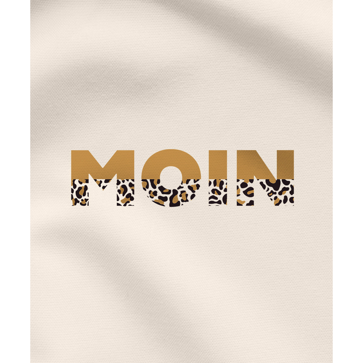 Moin Leo - Damen Hoodie Bio-Baumwolle