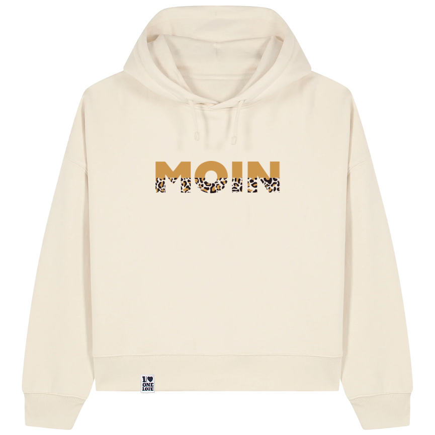 Moin Leo - Damen Hoodie Bio-Baumwolle