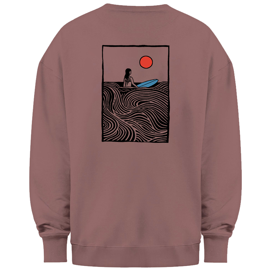 Meeresschatz – Unisex Sweater Surfergirl