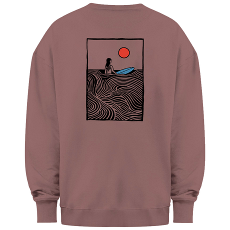 Meeresschatz – Unisex Sweater Surfergirl