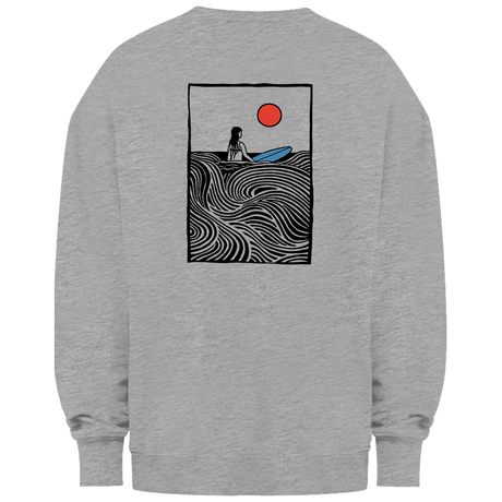 Meeresschatz – Unisex Sweater Surfergirl
