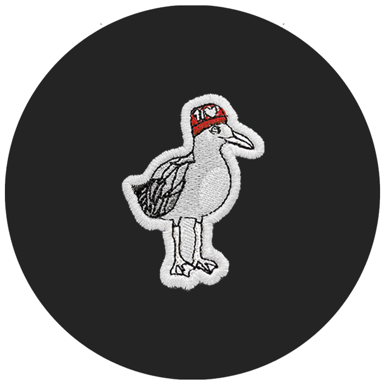 Hauk - Herren Shirt | 100% Bio-Baumwolle | Edler Stick