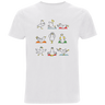 Yoga Möwen – Herren Shirt | 100% Bio-Baumwolle | Backprint