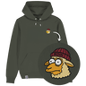 Moin Schaf Stick  - Unisex Hoodie | 100% Bio-Baumwolle | Edler Stick