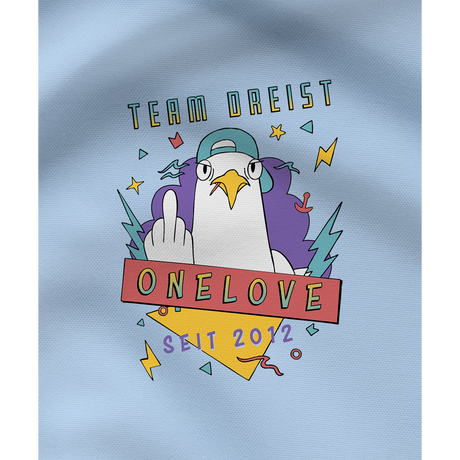 90er Team Dreist – Damen Shirt | 100% Bio-Baumwolle