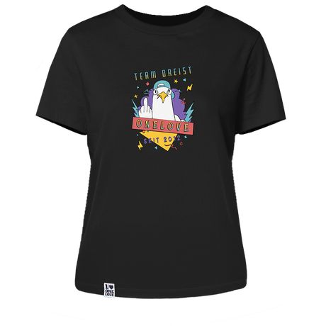 90er Team Dreist – Damen Shirt | 100% Bio-Baumwolle