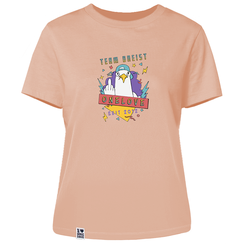90er Team Dreist – Damen Shirt | 100% Bio-Baumwolle